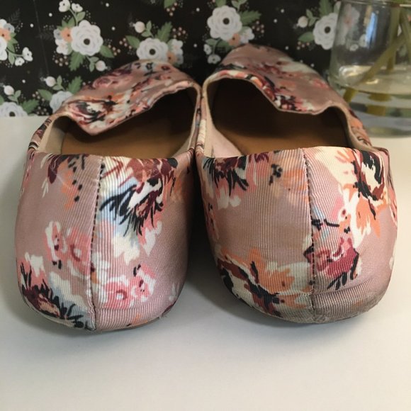 Pink Floral Loafers - Picture 7 of 8
